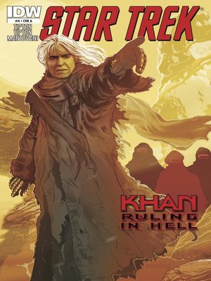 cover image of Star Trek: Khan Ruling in Hell (2010), Issue 4